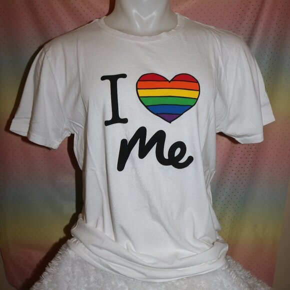 MeUndies Tops - - MeUndies I ❤️ Me unisex crew neck super soft Tee shirt size L NWOT